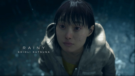 Death Stranding 2 voice actors: a woman with short black hair, wearing a hooded jacket