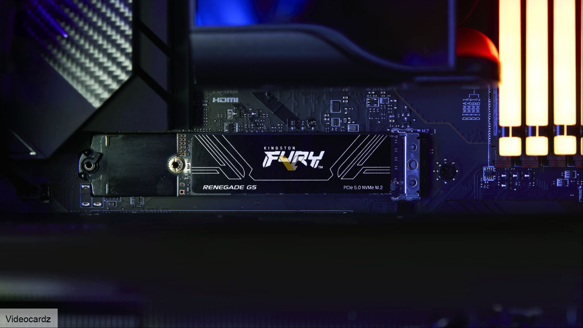 Kingston Fury Renegade G5 SSD in motherboard leak from Videocardz.