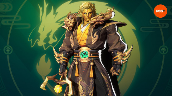 Marvel Rivals skins: Adam Warlock wearing an ornate gold and brown garment