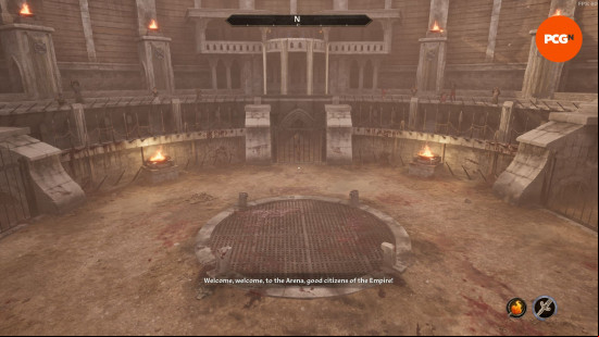 Making money in Oblivion: a roman-style gladiatorial arena.