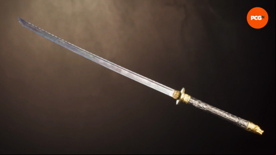 Best Oblivion Remastered weapons: a silver katana