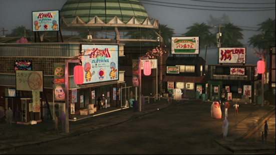 Promise Mascot Agency review: a shot of a small town.
