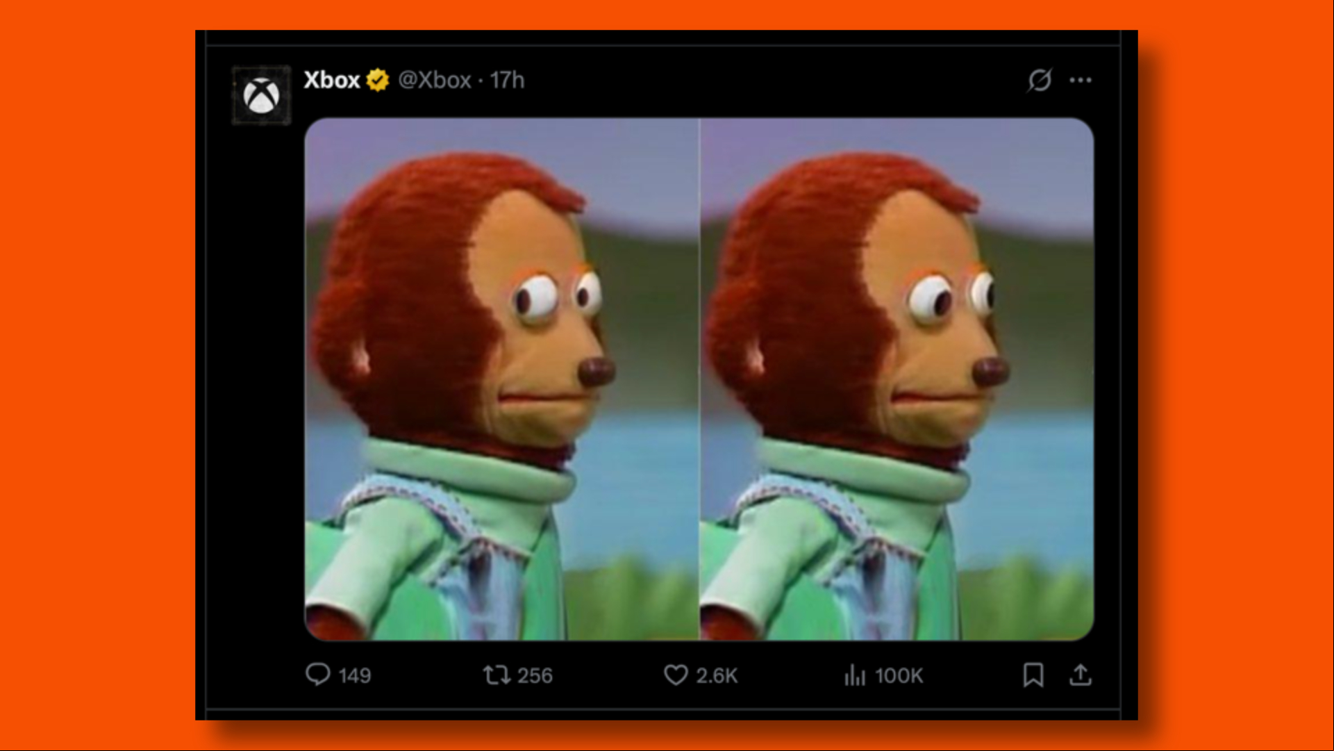 Xbox reply to a post hinting at a new Asus ROG Ally handheld.