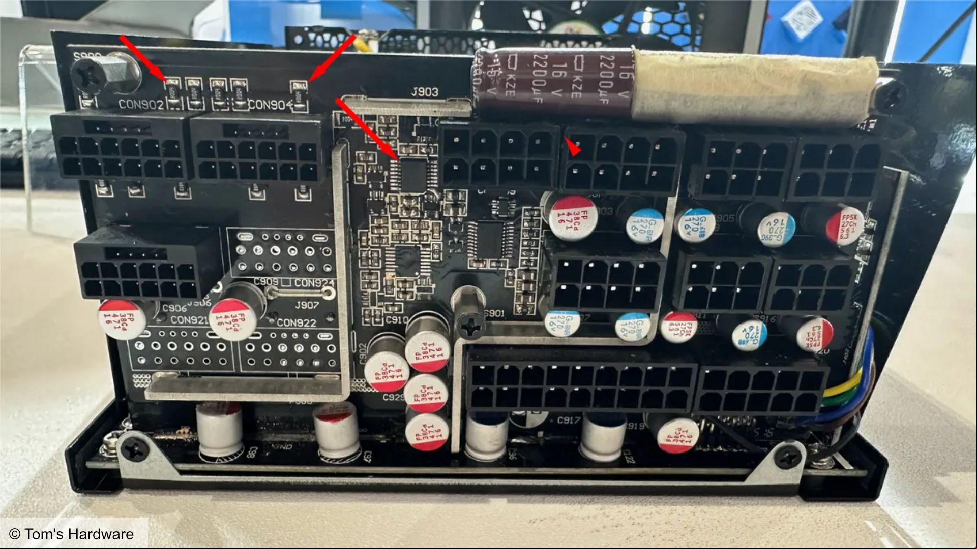 Seasonic prototype power supply control board
