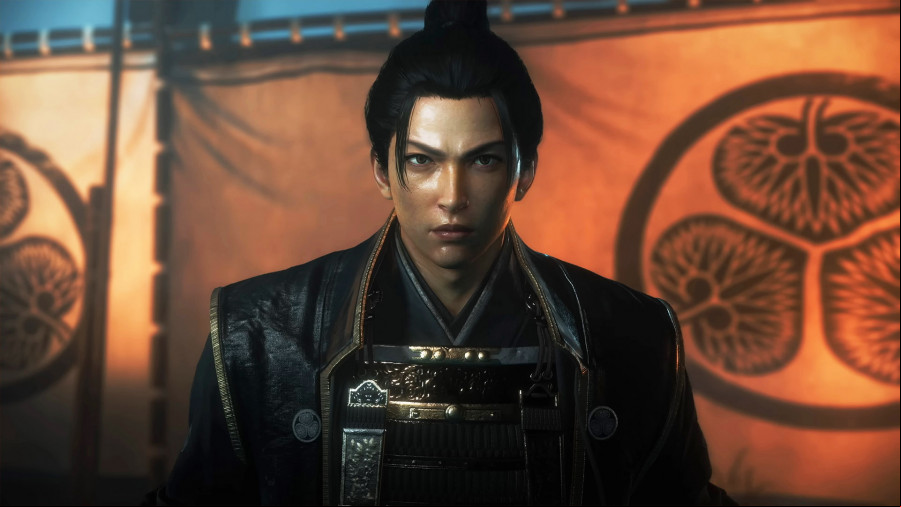 Nioh 3: a young man with his hair tied up in a ponytail