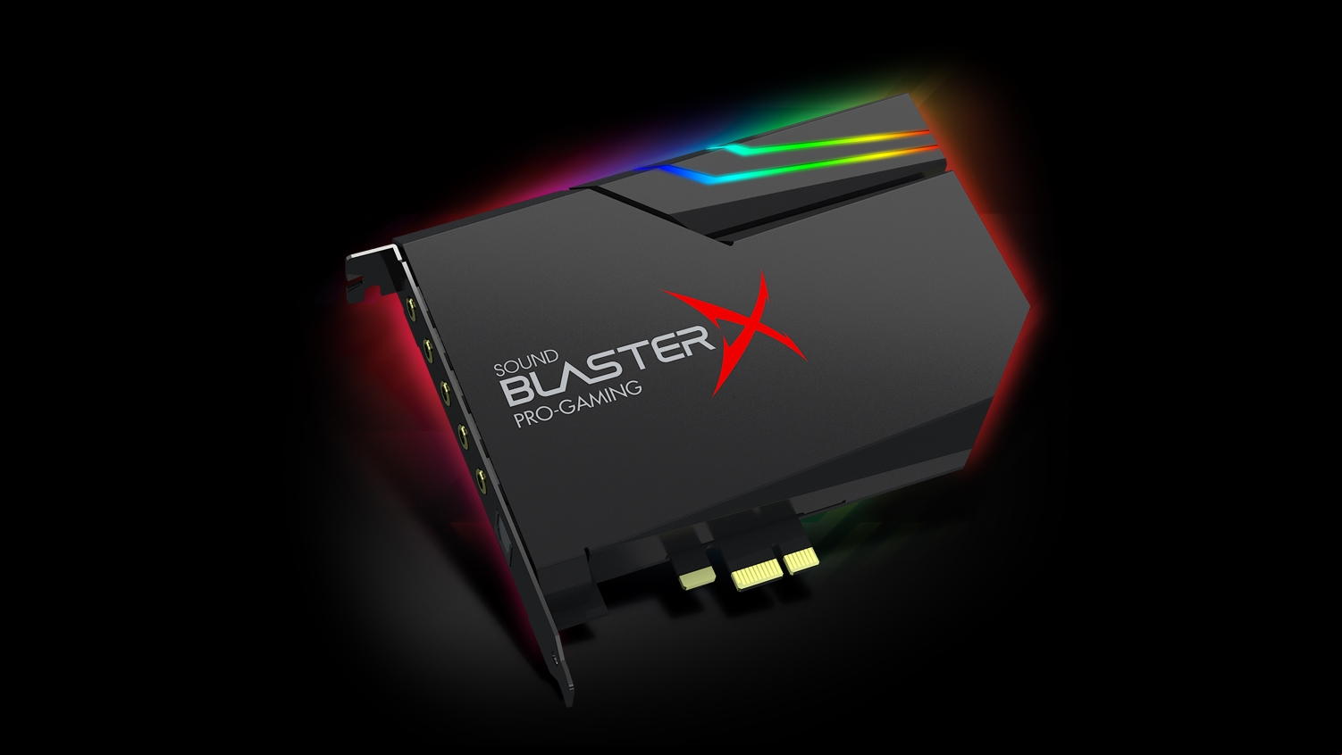 You don't need a sound card, but Creative's Sound BlasterX AE-5 will make you want one