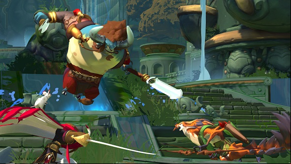Hero shooter Gigantic launches on Steam next month