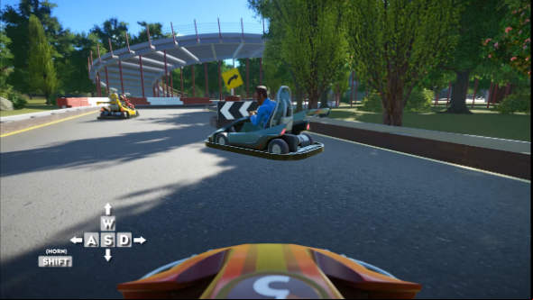 Turns out you can drive the go-karts in Planet Coaster using these secret cheat codes