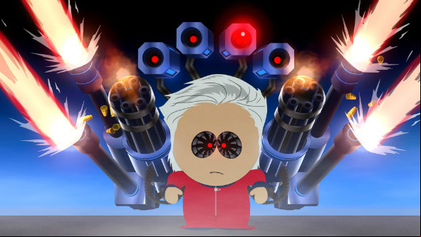 Only cheat in South Park: The Fractured but Whole if you want to get chewed out