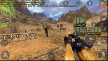 Counter-Strike 1.6 can be played on Android phones, in full, if you're a masochist