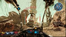 Hawken trailer shows new map Facility in all its floating rock desert glory