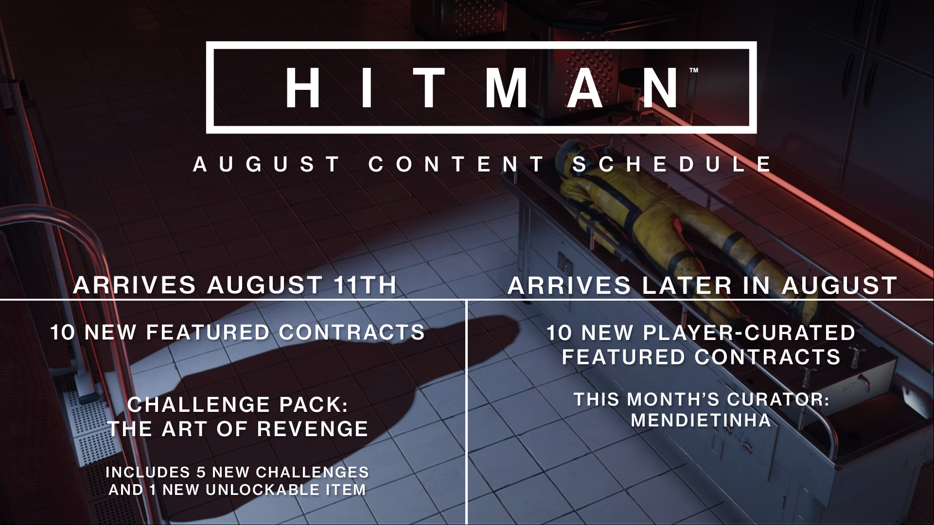 Hitman's August update lets players choose the Featured Contracts