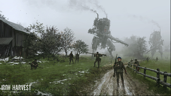 Iron Harvest is a 1920s RTS with mechs, and it's cleared $1.25m on Kickstarter