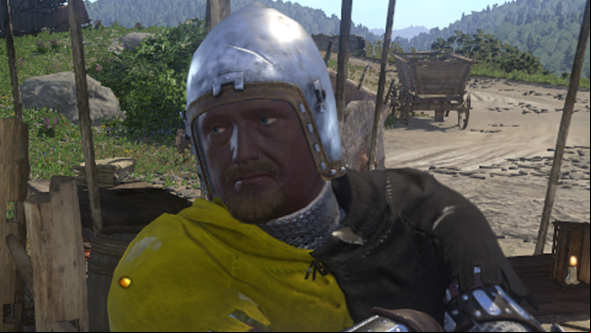 Kingdom Come mod turns t. Bernard black