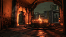 The Crucible is Nosgoth's new map. It's a giant gothic factory district