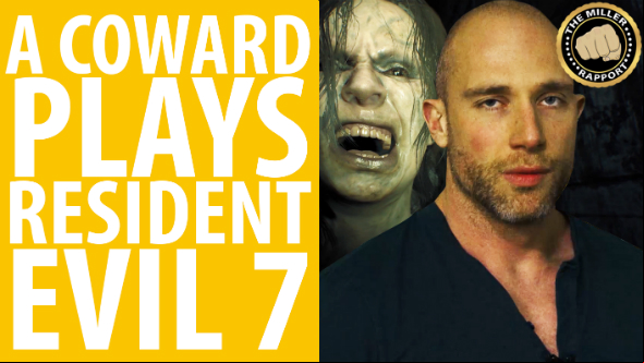 Watch Simon Miller go from great big man to great big baby as he plays Resident Evil 7