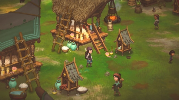 Smoke and Sacrifice is a dark hand-drawn fantasy