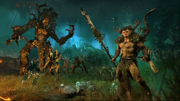 Wood Elves come to Total War: Warhammer, bringing dragons, flying archers, and treemen