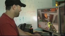 A brief glimpse at Unreal Tournament's deathmatch: 