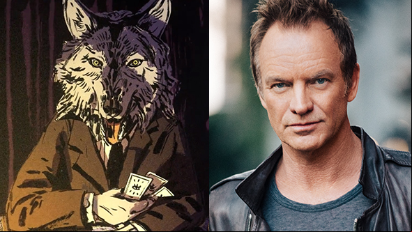 Where the Water Tastes Like Wine is narrated by Sting, who is also a wolf