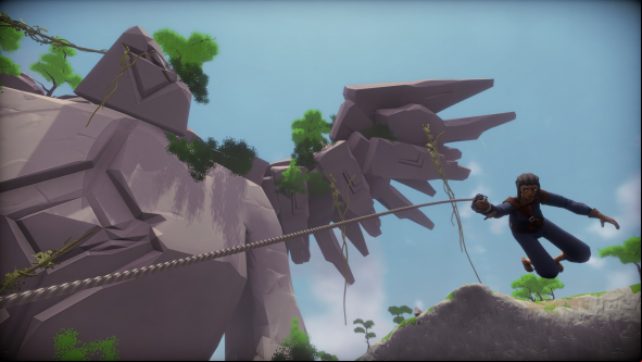 Grappling hooks and fake history are changing the course of the MMO in Worlds Adrift